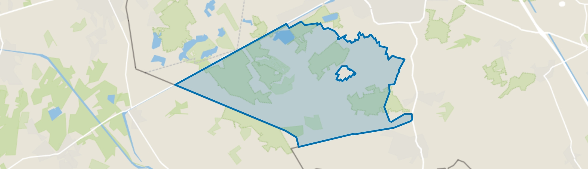 Altweerterheide buitengebied, Weert map