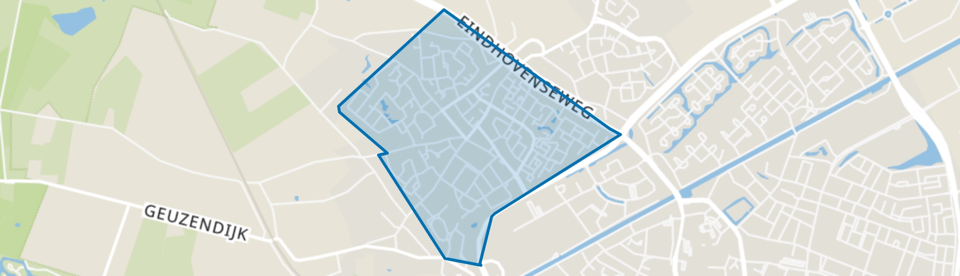 Boshoven-Vrakker, Weert map