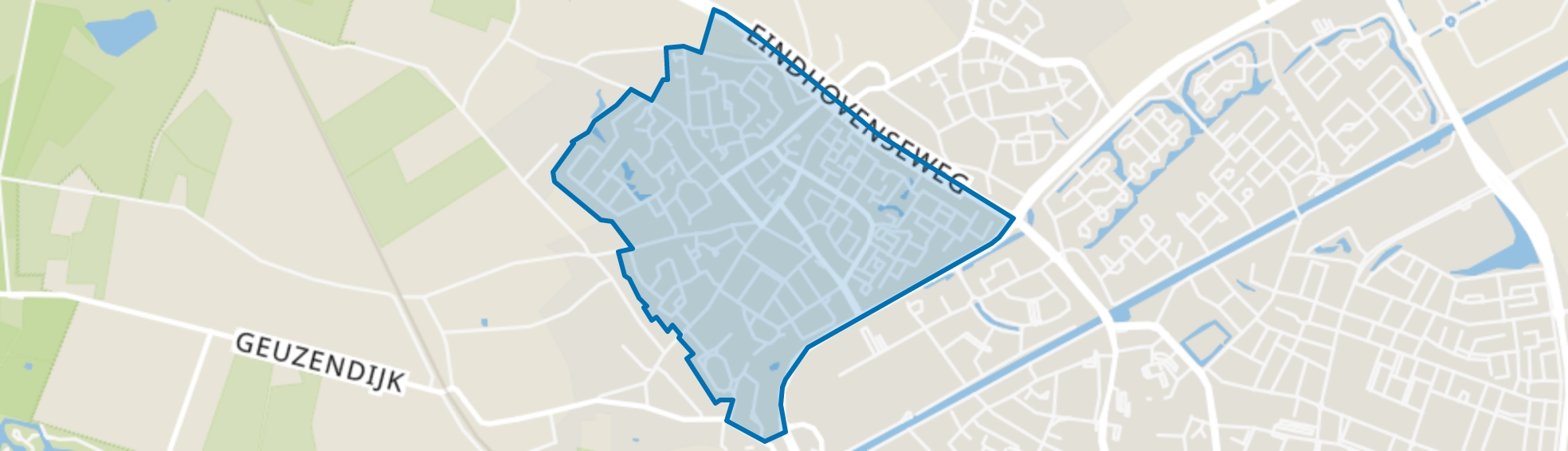 Boshoven-Vrakker, Weert map