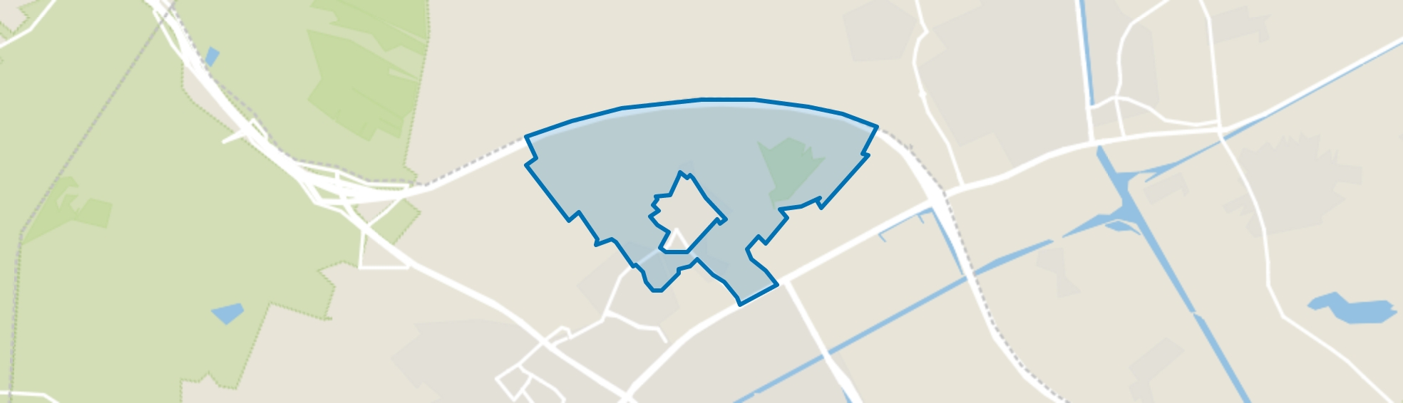 Laar buitengebied, Weert map