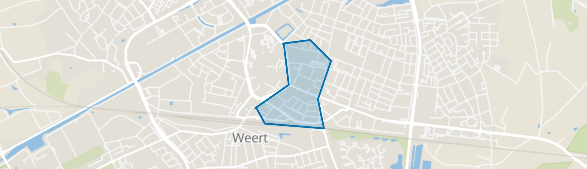 Maaspoort, Weert map