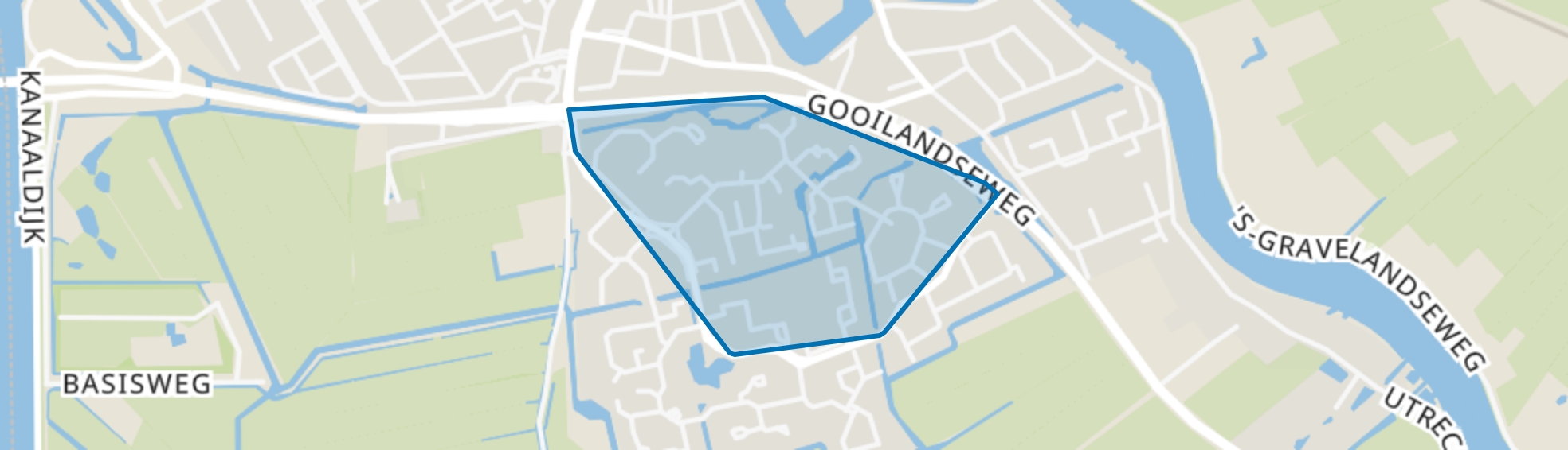 Aetsveld Noord, Weesp map