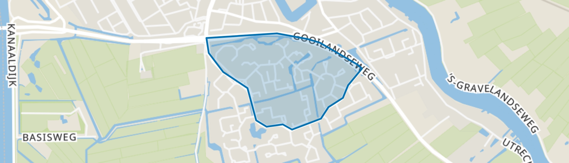 Aetsveld-Noord, Weesp map