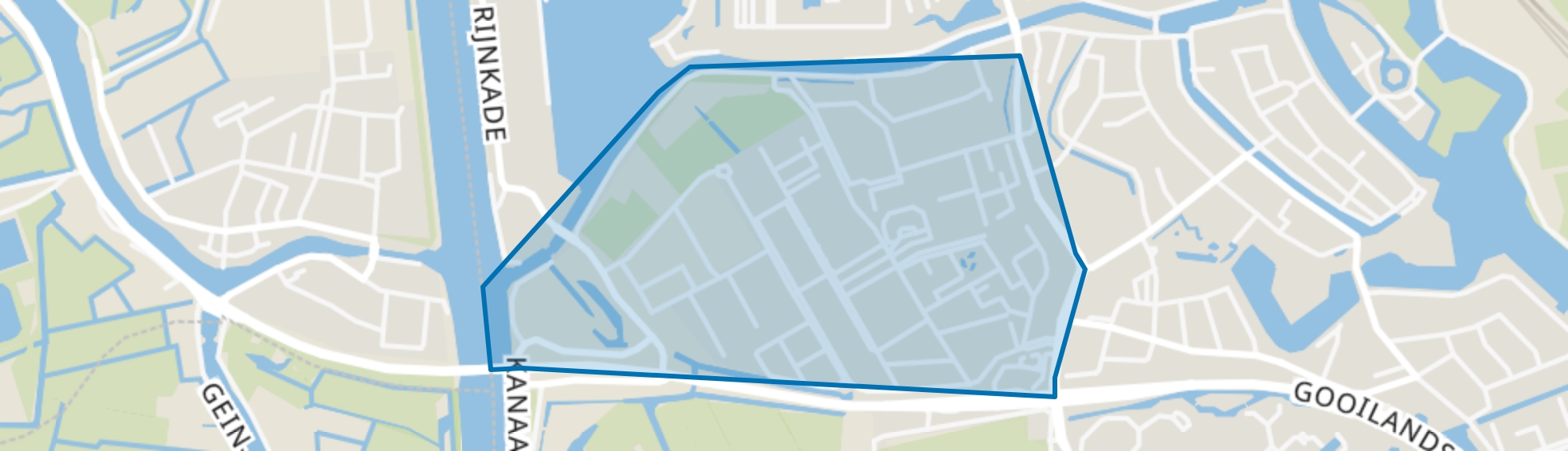 Bedrijventerrein Van Houten, Weesp map