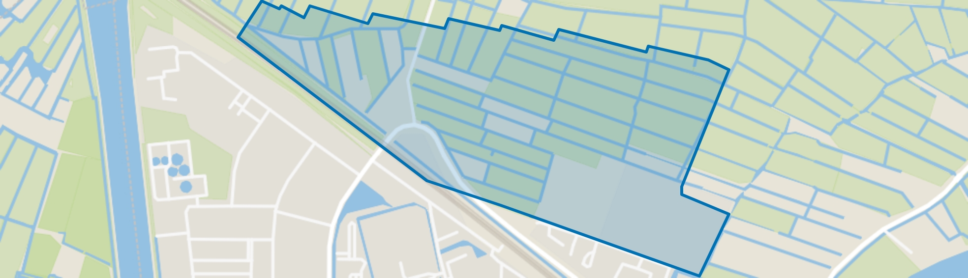 Lanenrijk, Weesp map