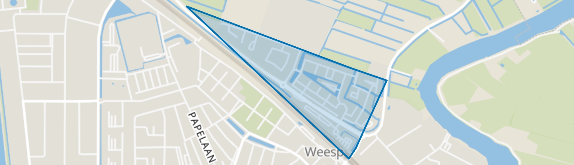 Leeuwenveld, Weesp map