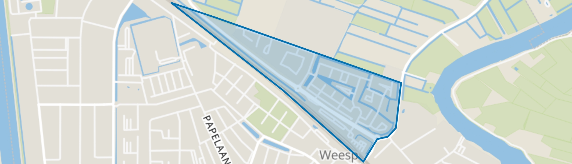 Leeuwenveld, Weesp map