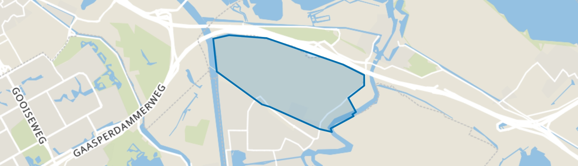 Weespersluis, Weesp map