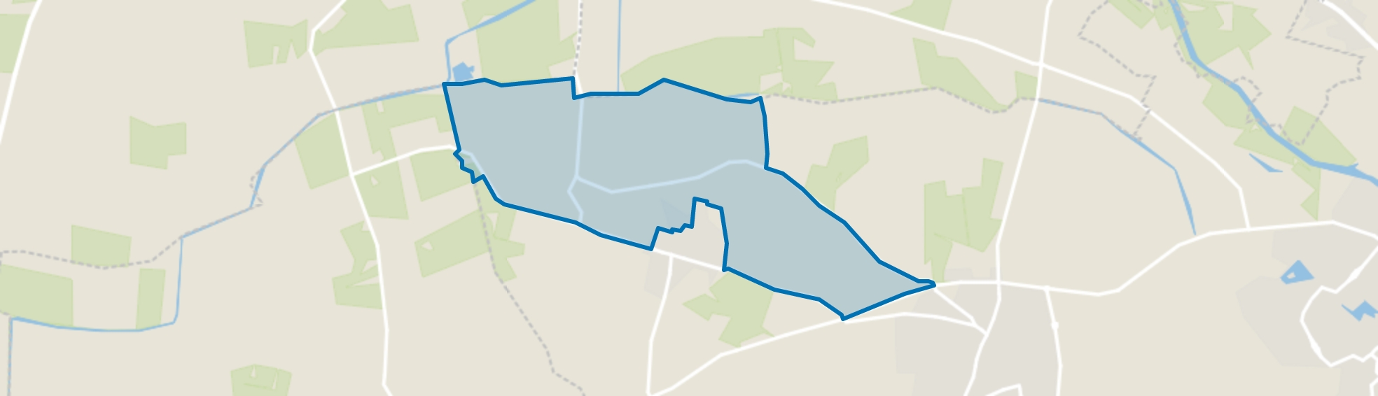 Nieuw-Wehl-Noordoost, Wehl map