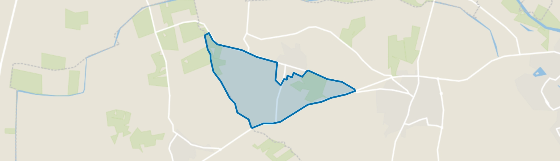 Nieuw Wehl - zuidwest, Wehl map