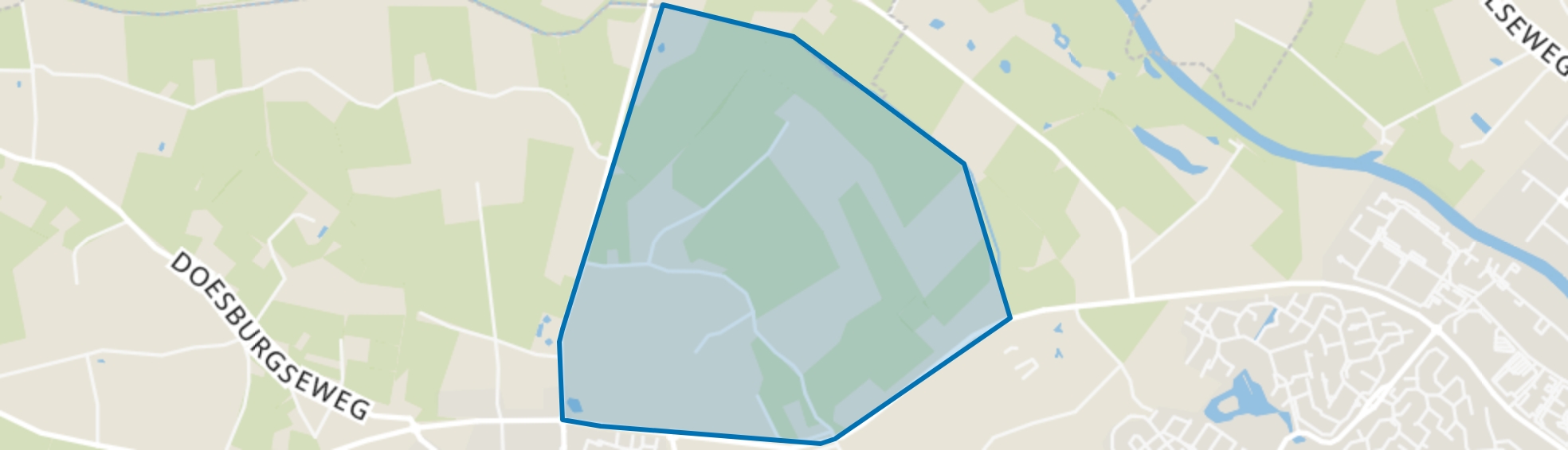 Wehl-Noordoost, Wehl map