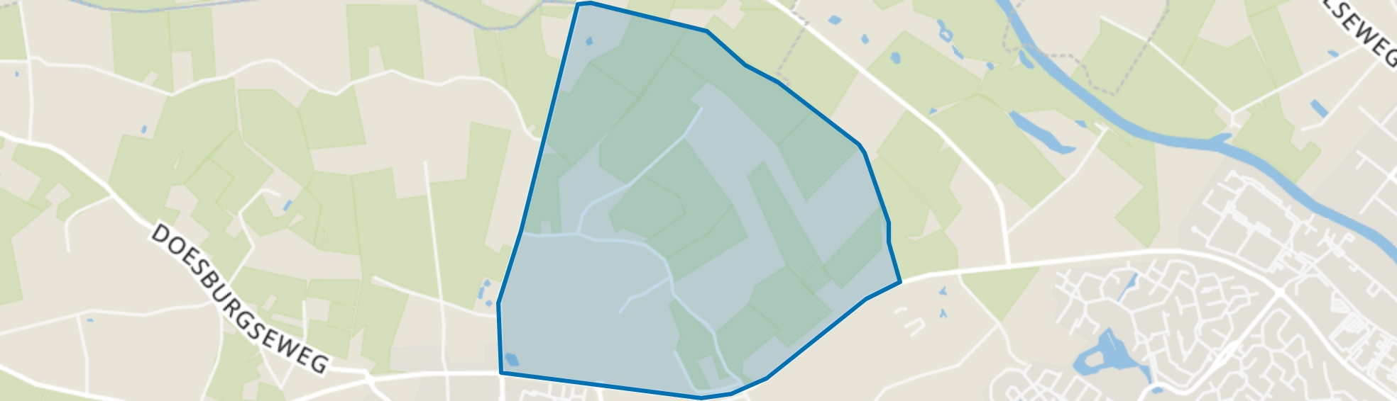 Wehl - noordoost, Wehl map