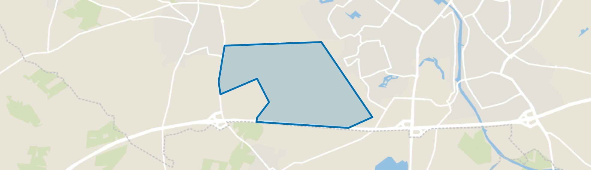 Wehl-Zuidoost, Wehl map
