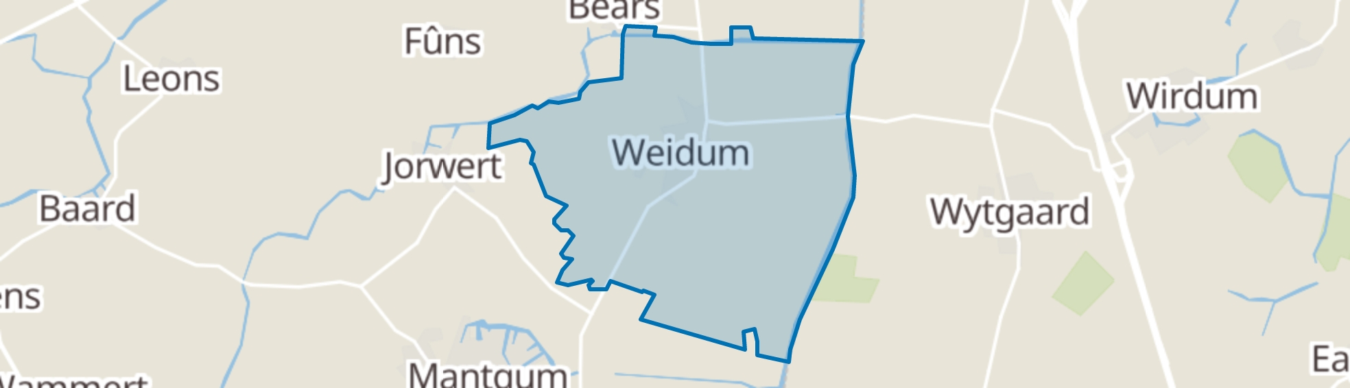 Weidum map