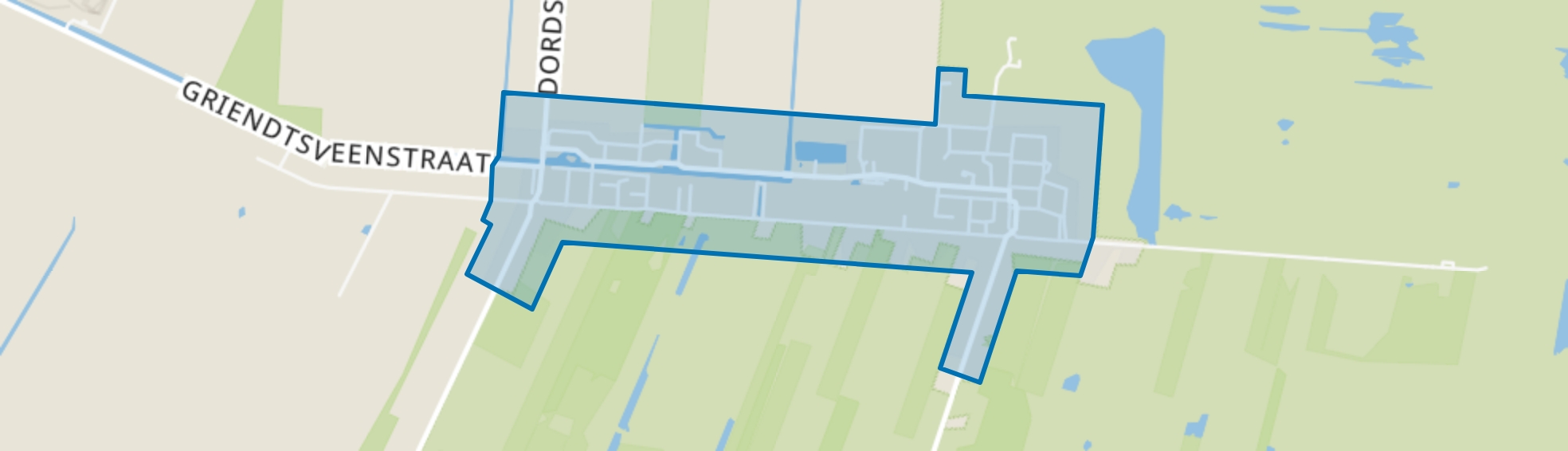 Weiteveen, Weiteveen map