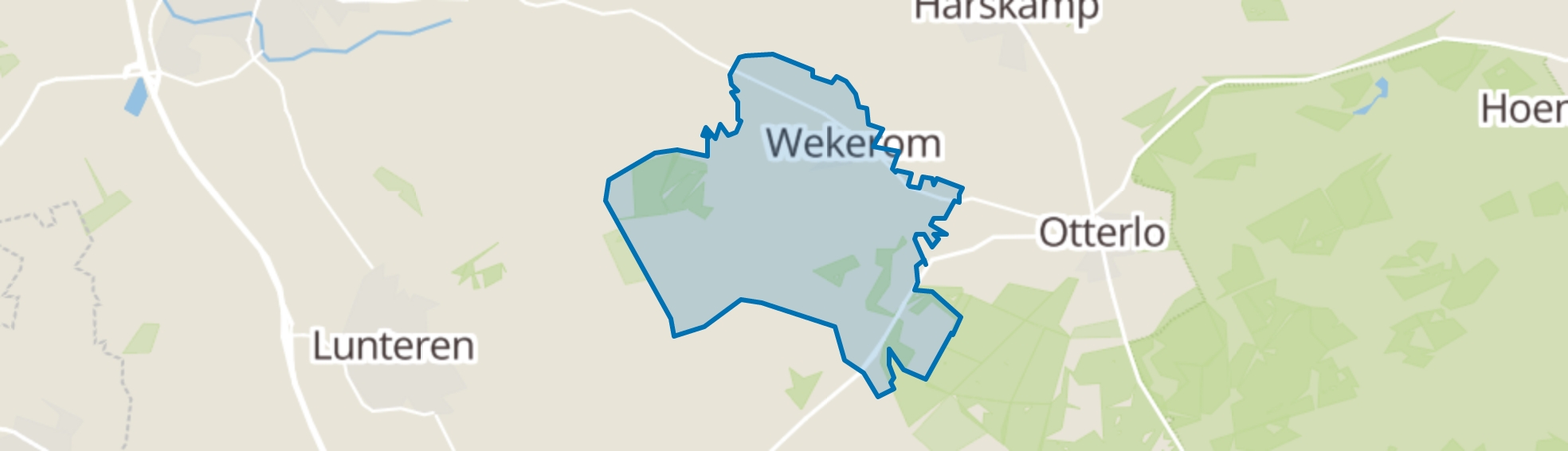 Wekerom map