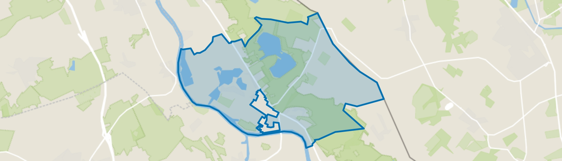 Well Buitengebied, Well (LI) map