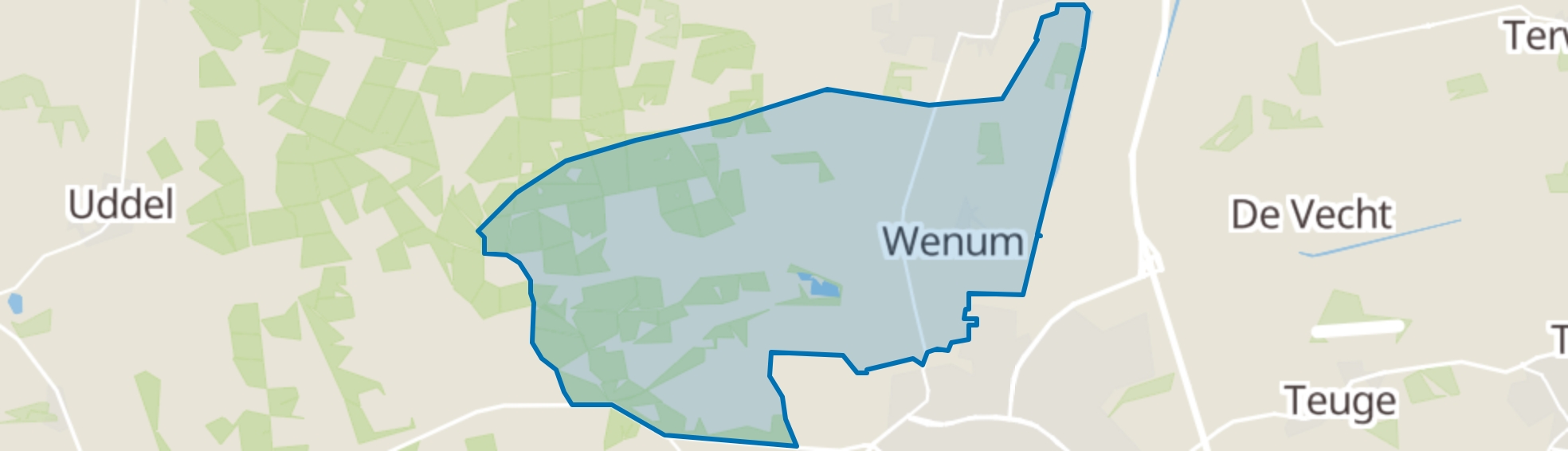 Wenum Wiesel map