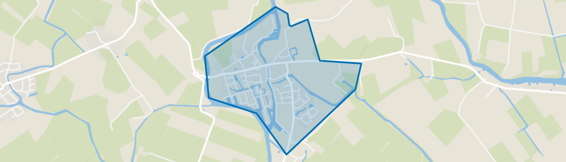 Wergea, Wergea map