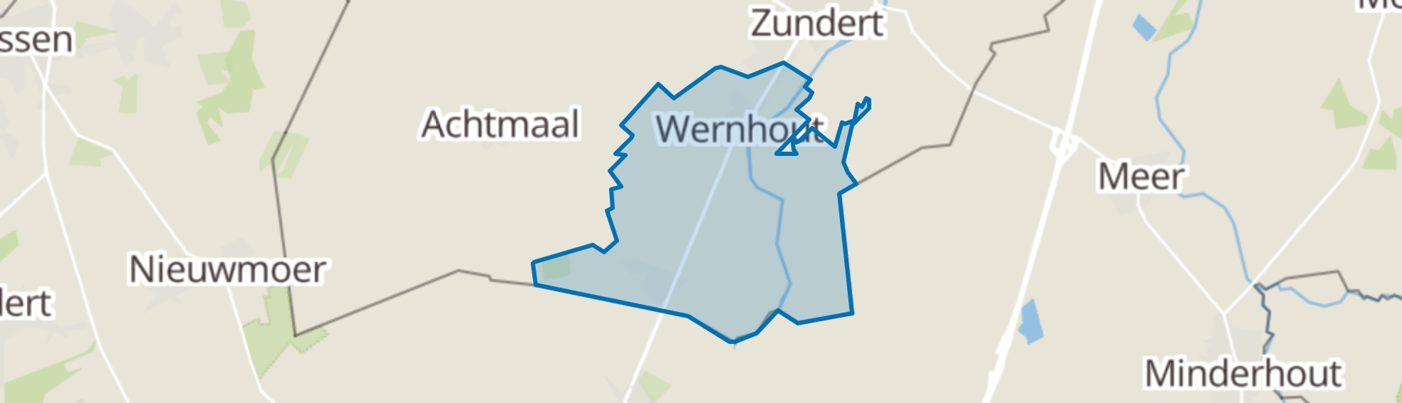 Wernhout map