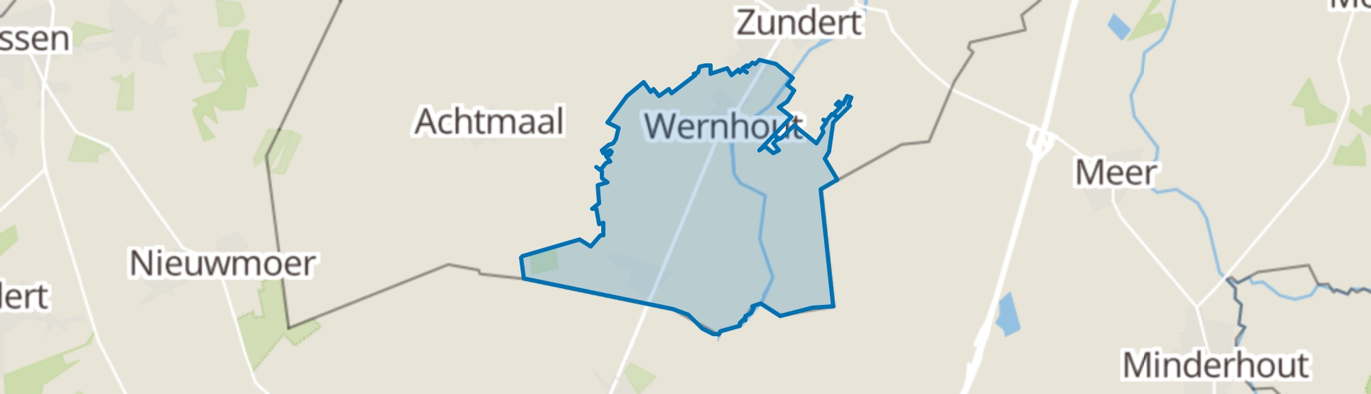 Wernhout map