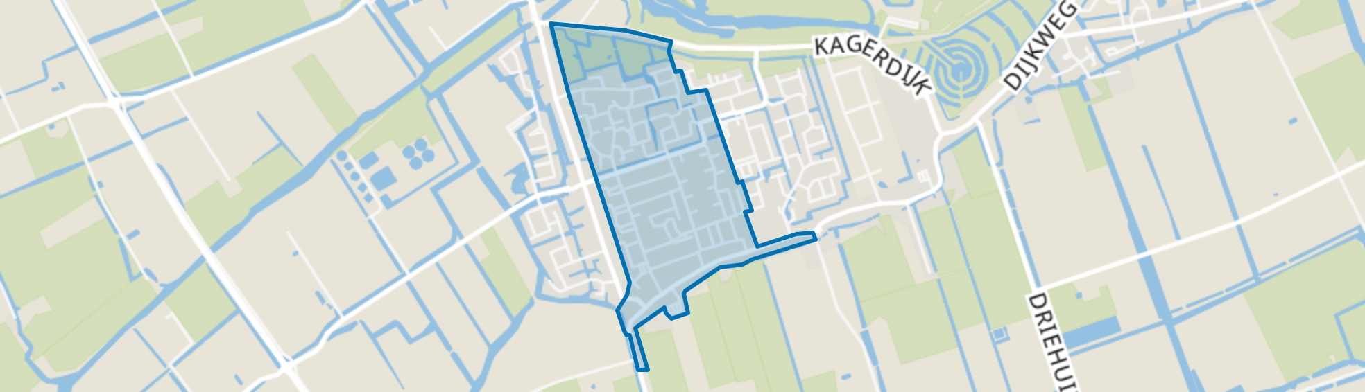 Wervershoof Centrum, Wervershoof map