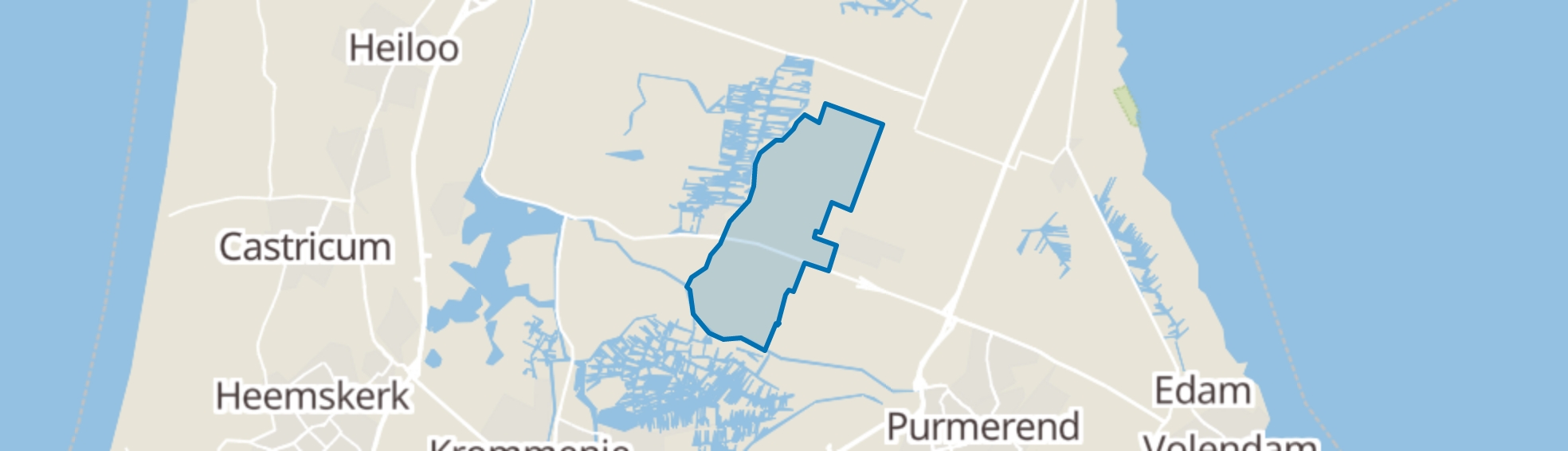 Westbeemster map