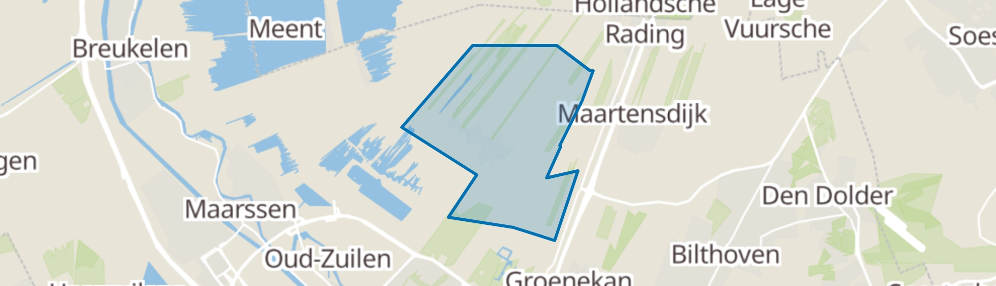 Westbroek map