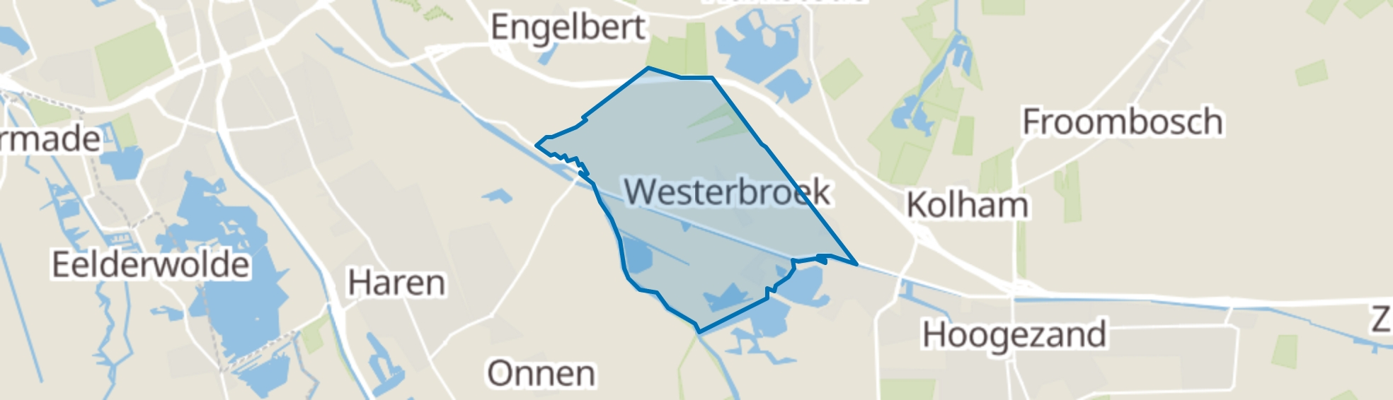 Westerbroek map