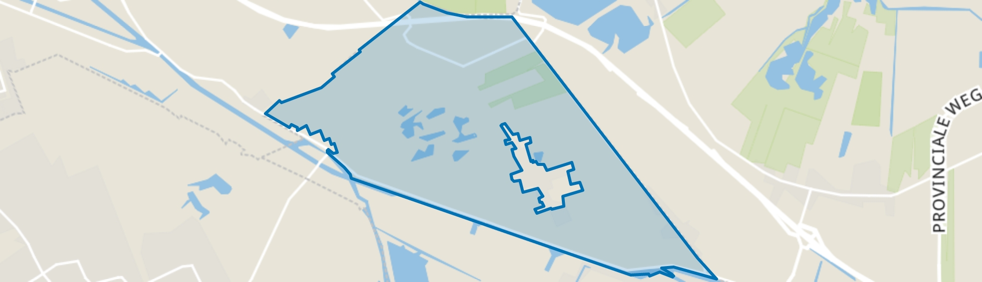 Westerbroek Buitengebied, Westerbroek map