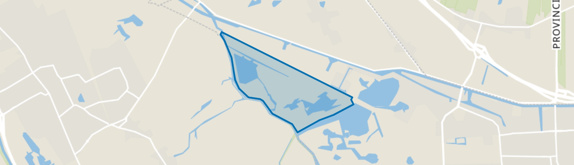 Westerbroek Recreatiegebied, Westerbroek map