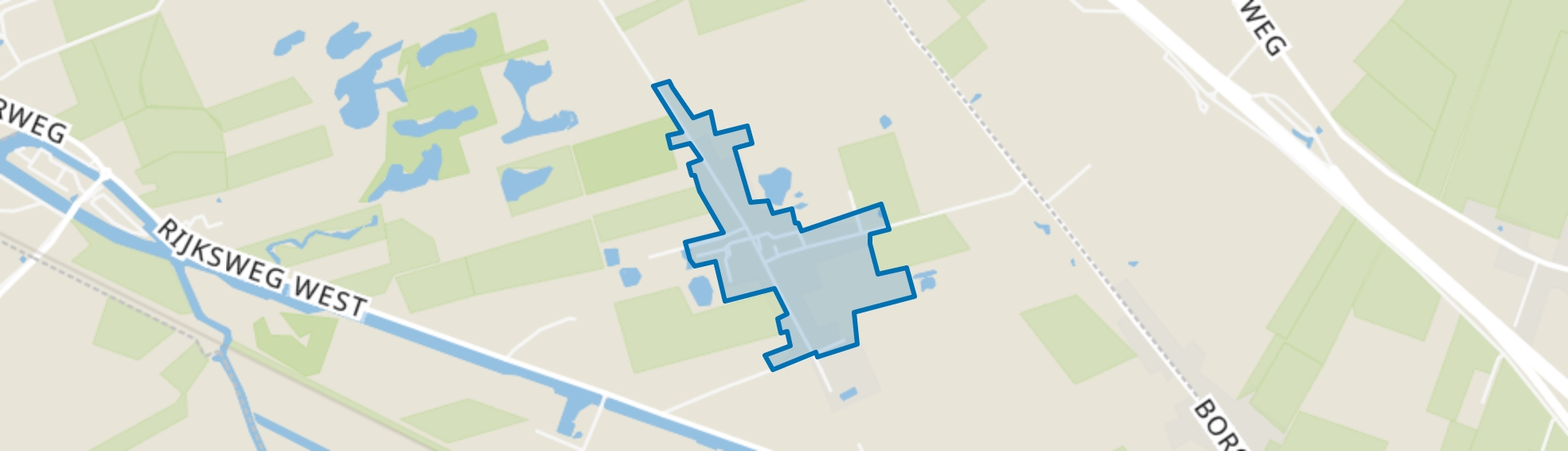 Westerbroek, Westerbroek map