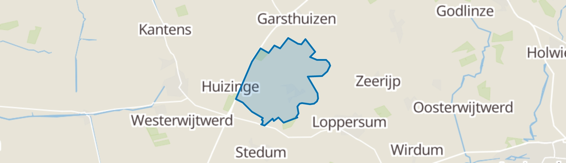Westeremden map