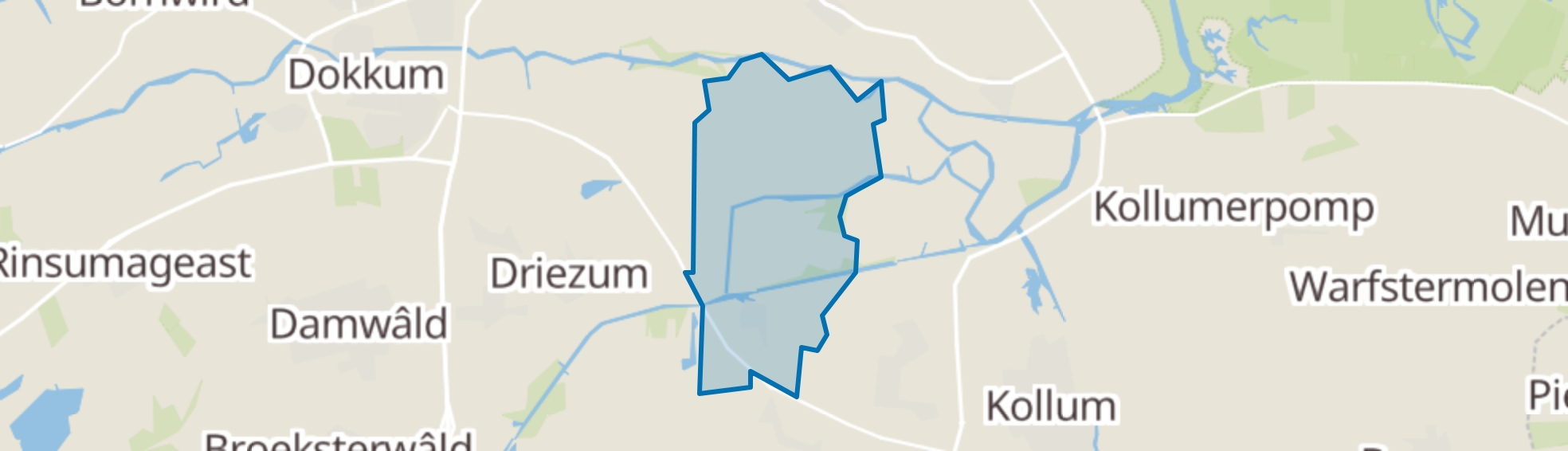 Westergeest map