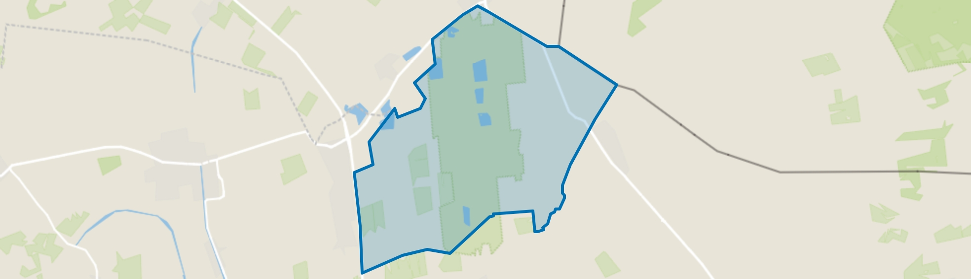 Verspreide huizen Westerhaar-Vriezenveensewijk-Oost, Westerhaar-Vriezenveensewijk map