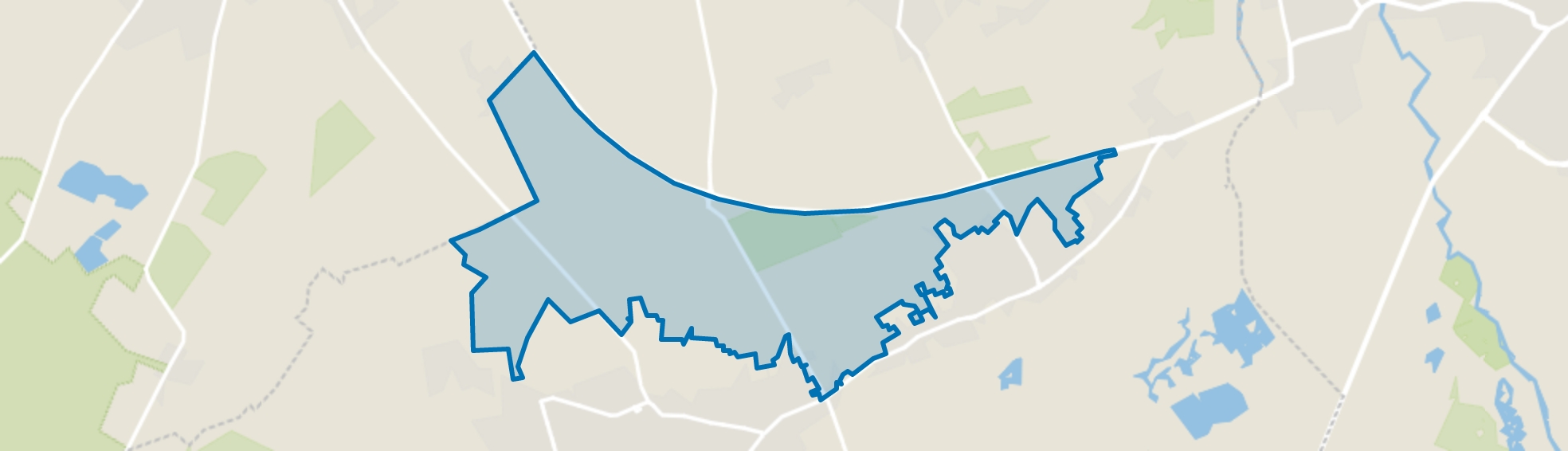 Buitengebied Noord 4, Westerhoven map