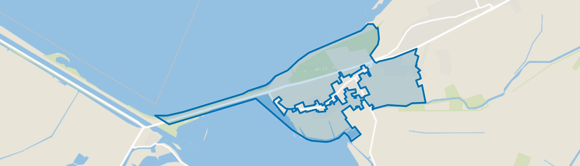 Buitengebied Westerland, Westerland map