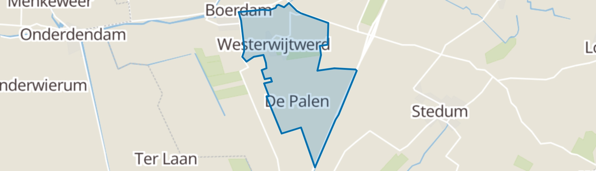 Westerwijtwerd map