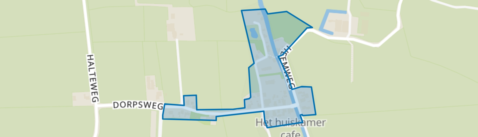 Westerwijtwerd, Westerwijtwerd map