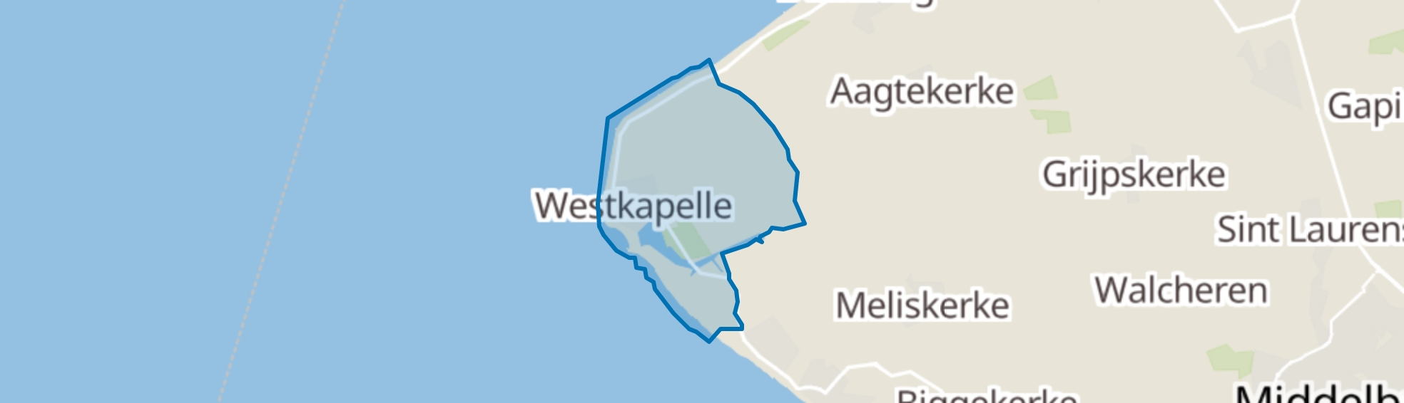 Westkapelle map