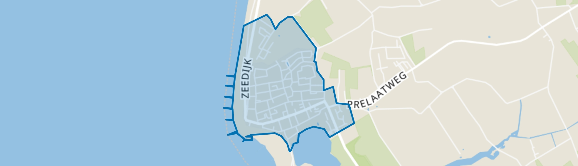 Westkapelle, Westkapelle map