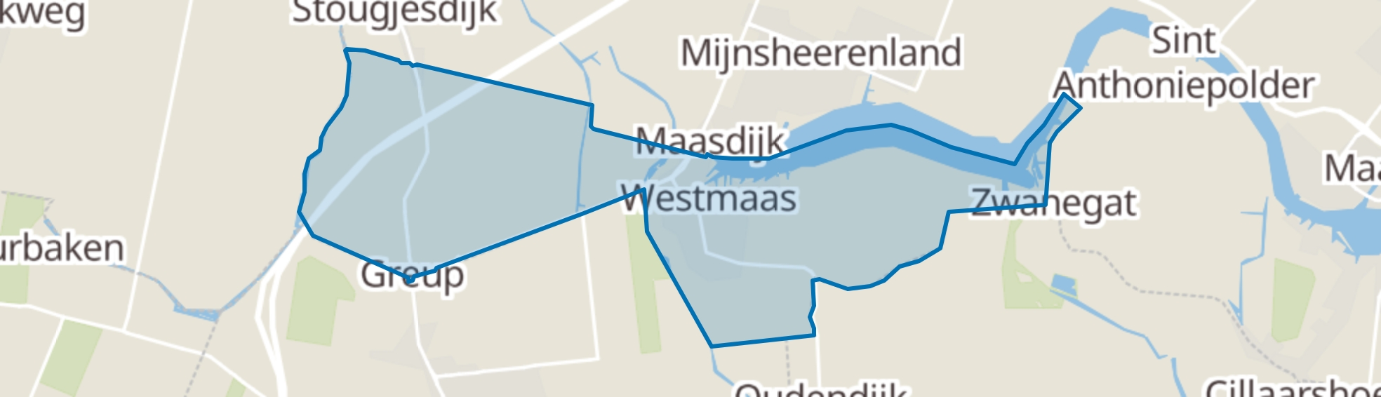 Westmaas map