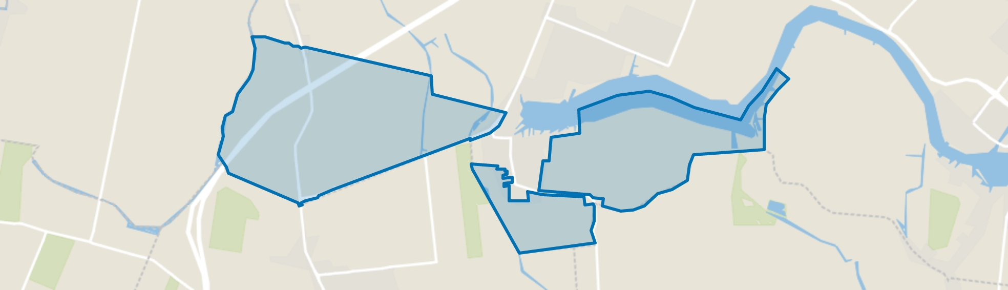 Westmaas Buitengebied, Westmaas map