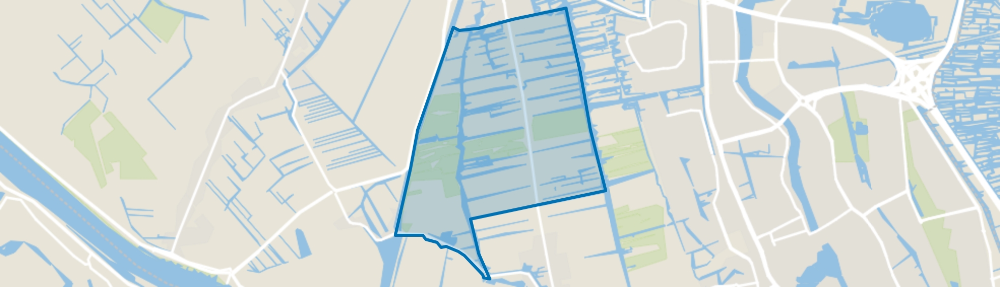 J.J. Allanbuurt, Westzaan map