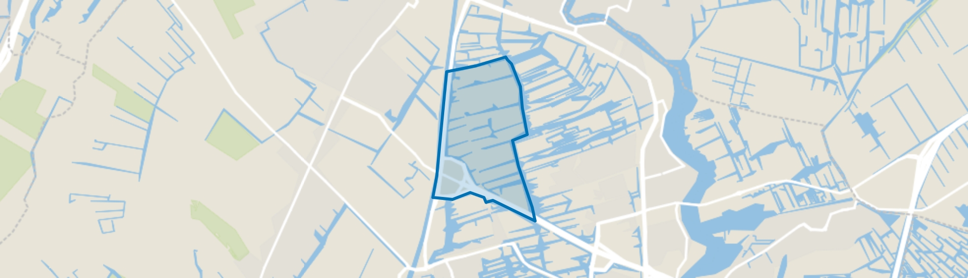 Middel, Westzaan map