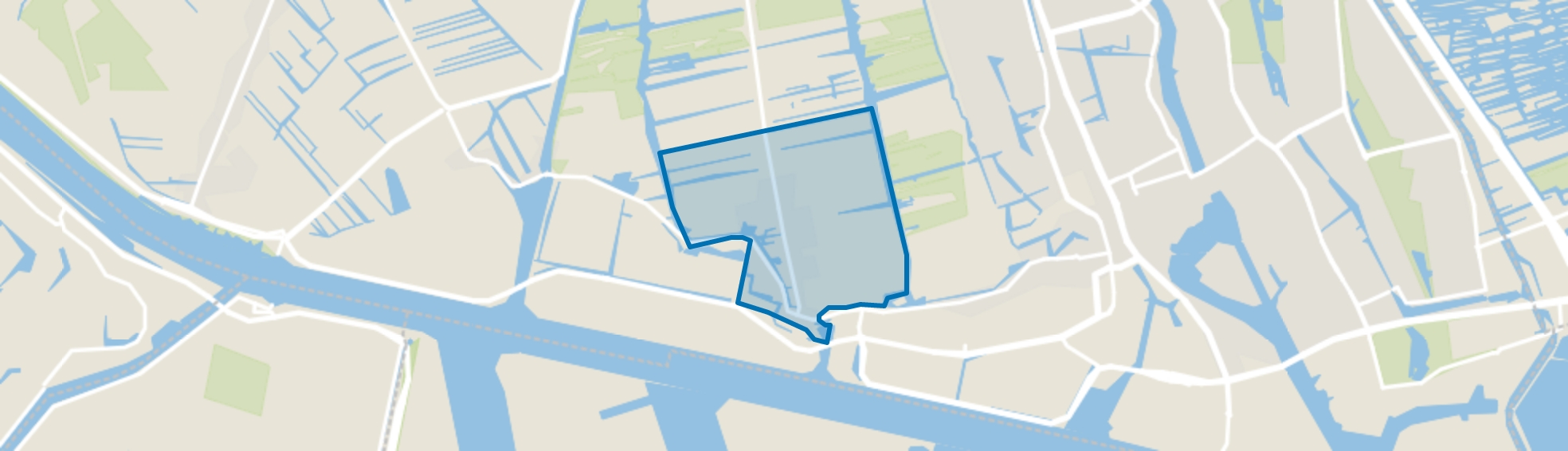 Westzaan Zuid, Westzaan map