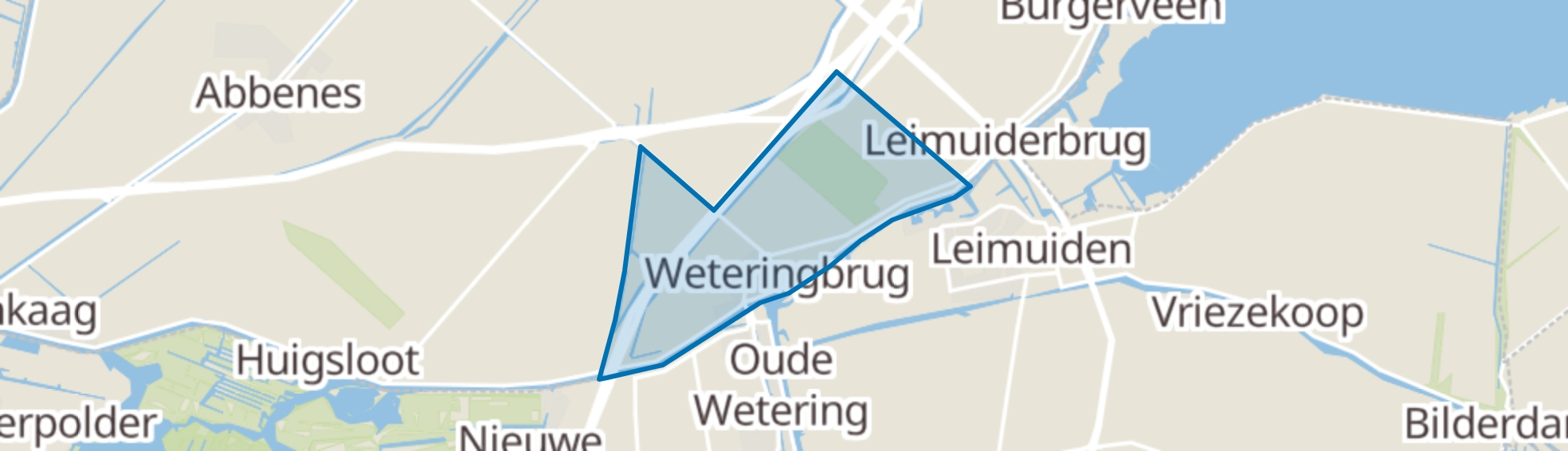 Weteringbrug map