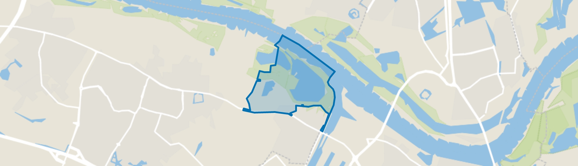 Weurt-Buitengebied Noord, Weurt map