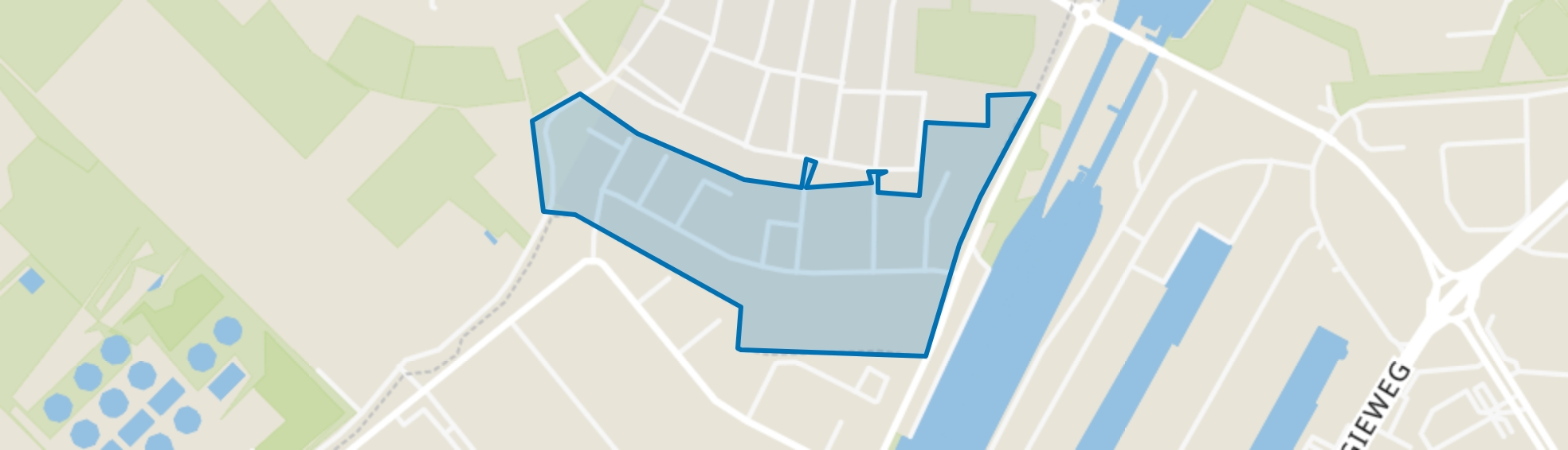 Weurt-De Sluis, Weurt map