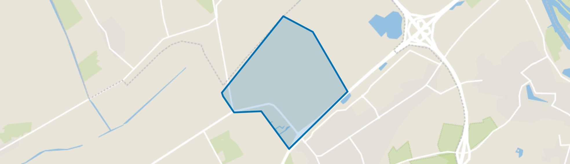Verspreide huizen Duivendans, Wezep map